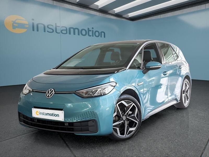 Grün Gebraucht 2021 VW ID.3 Pro Kleinwagen | 22.449 € (Fairer Preis) - Bild 1/4