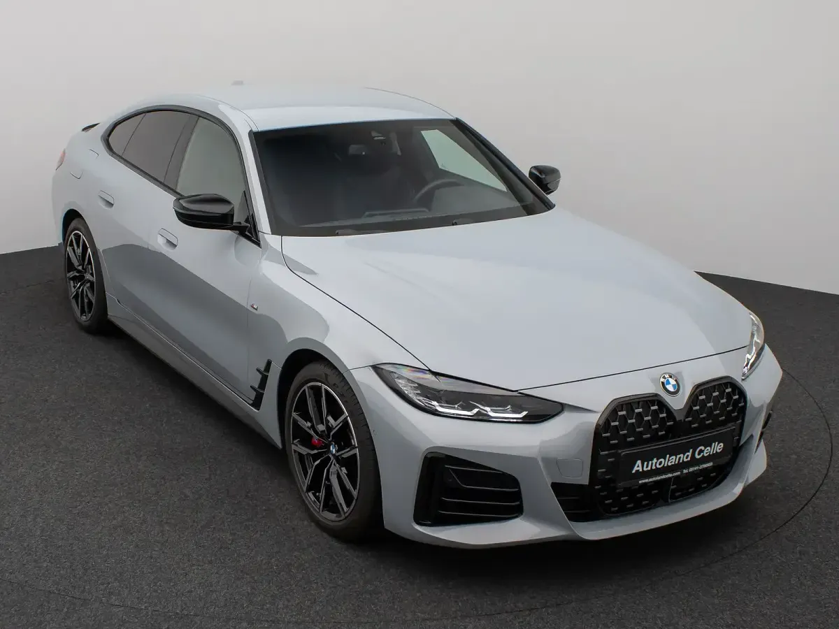 Gebraucht BMW 420 Gran Coupé Performance 184 PS (135 kW) 2023 M brooklyn grau metalliccschwarz Coupé