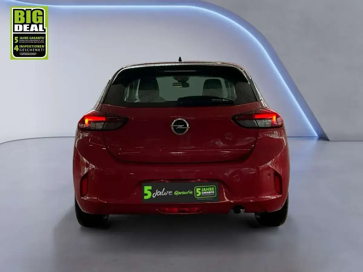 Gebraucht Opel Corsa Edition 101 PS (74 kW) 2023 Chili rot (metallic) Kleinwagen
