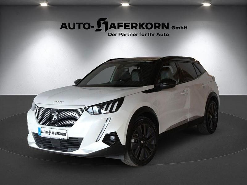 Weiß Gebraucht 2021 Peugeot e-2008 GT SUV | 16.899 € (Fairer Preis) - Bild 1/4