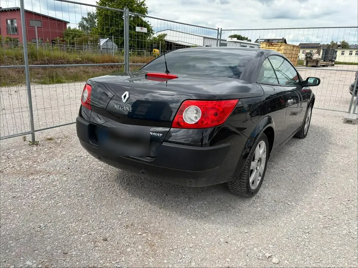 Gebraucht Renault Mégane Cabriolet 190 PS (139 kW) 2004 Schwarz Cabrio
