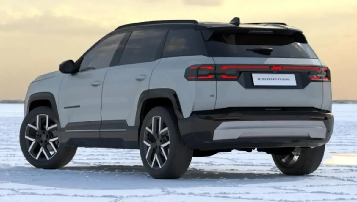 Neu Jeep Compass 156 kW (213 PS) 2026 Antarctica weiß metallic / dach: SUV