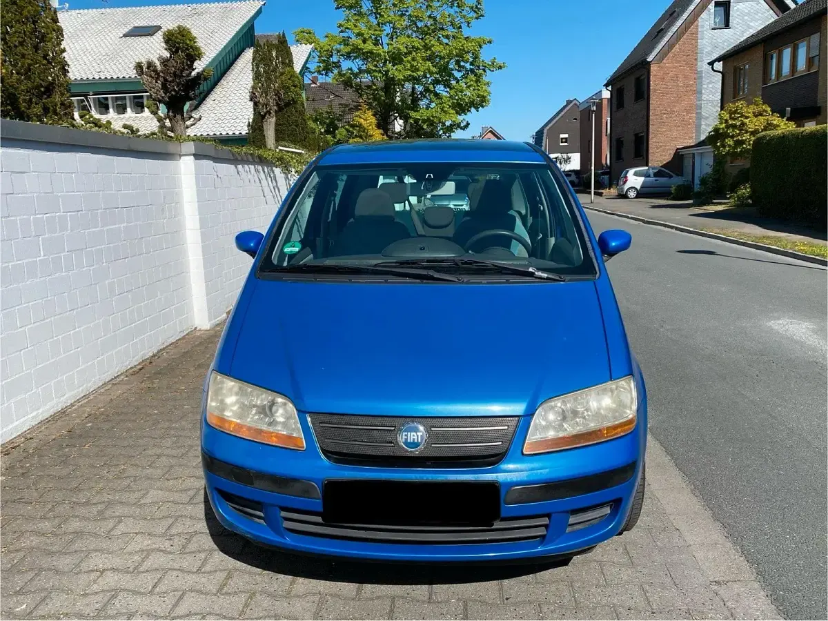 Gebraucht Fiat Idea 2006 Blau Van / Kleinbus
