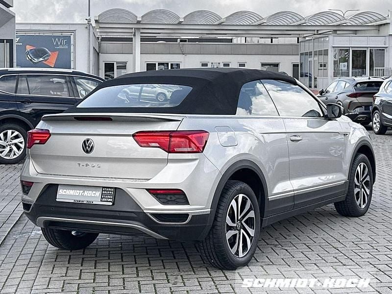 Gebraucht VW T-Roc Cabriolet Active 110 PS (80 kW) 2022 Silber Cabrio