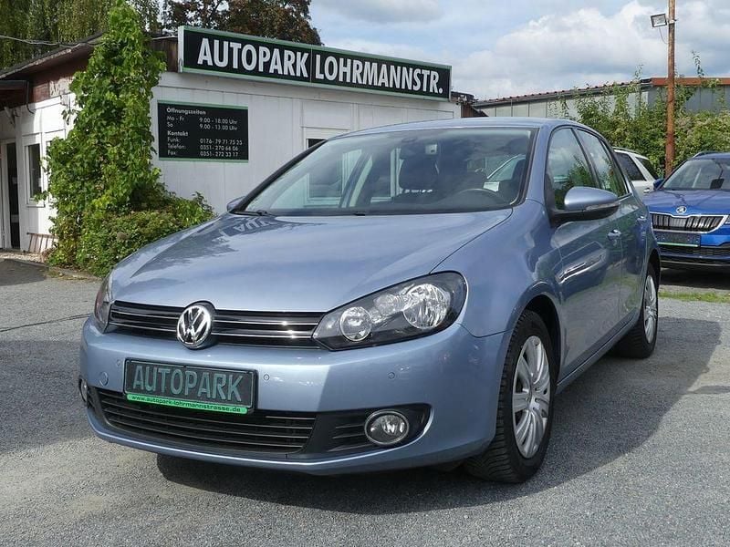 Blau Gebraucht 2009 VW Golf VI Comfortline Limousine | 5.700 € (Fairer Preis) - Bild 1/4