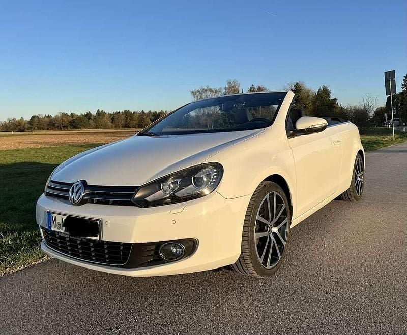 Second-hand VW Golf 160 CP (117 kW) 2011 Alb Cabrio