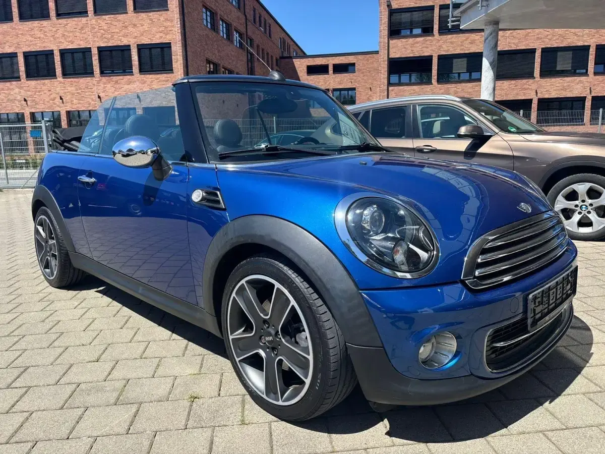 Occasion Mini Cooper Cabriolet 122 PK (89 kW) 2012 Blauw Cabriolet