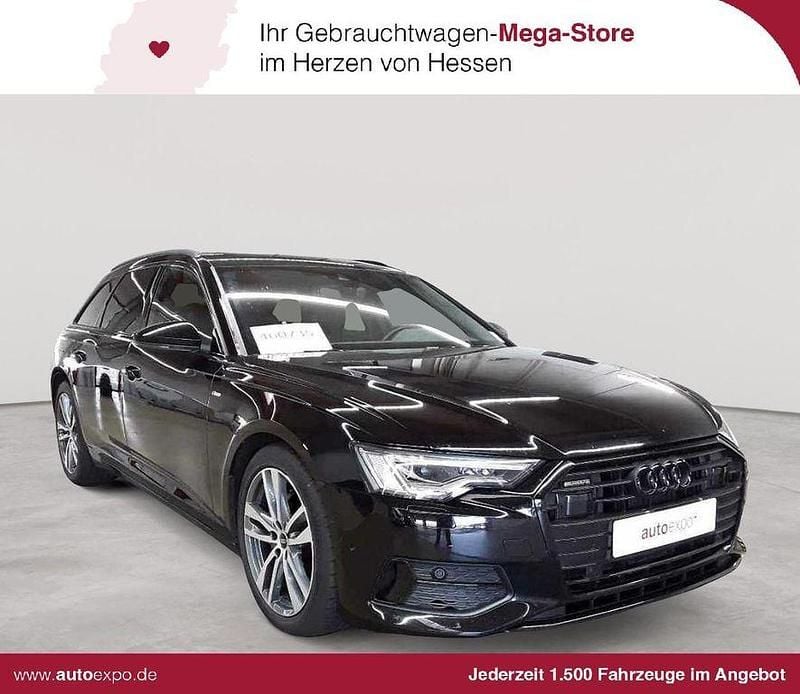 Brillantschwarz Gebraucht 2022 Audi A6 Sport Kombi | 29.190 € (Fairer Preis) - Bild 1/4