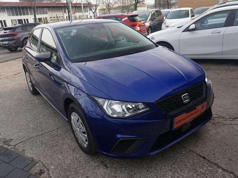 Gebraucht Seat Ibiza Reference 95 PS (69 kW) 2020 "mystery" blau Kleinwagen