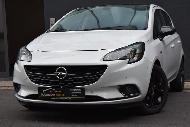 Weiß Gebraucht 2015 Opel Corsa Color Edition Kleinwagen | 6.666 € (Fairer Preis) - Bild 1/4