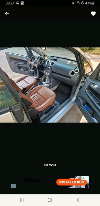 Silber Gebraucht 2006 Mitsubishi Colt Cabrio | 700 € (Superpreis) - Bild 1/4