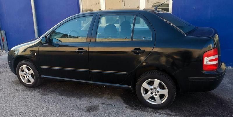 Gebraucht Skoda Fabia 75 PS (55 kW) 2007 Schwarz Limousine