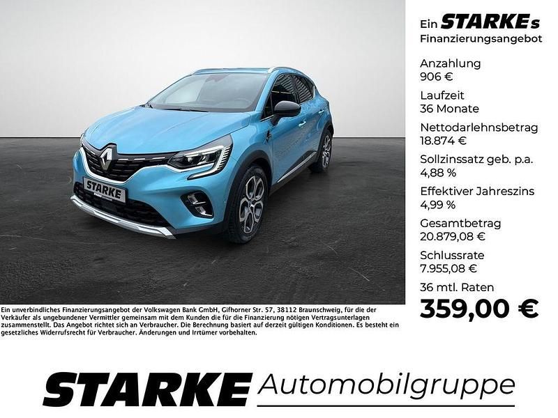 Blau Gebraucht 2021 Renault Captur Edition One SUV | 19.780 € (Fairer Preis) - Bild 1/4