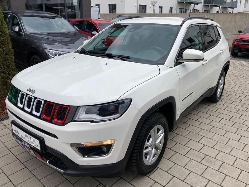 Gebraucht Jeep Compass Limited 170 PS (125 kW) 2018 Weiß SUV