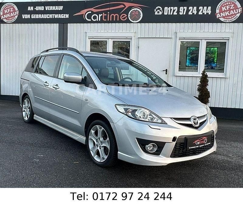 Gebraucht Mazda 5 Active Plus 145 PS (106 kW) 2010 Sunlight silver Van / Kleinbus