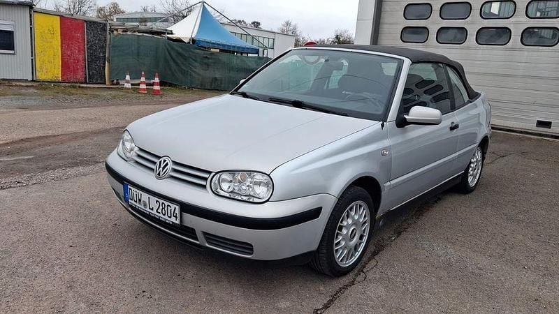 Gebraucht VW Golf Cabriolet Comfortline 101 PS (74 kW) 1999 Silber Cabrio