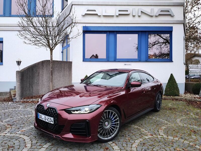 Rot Gebraucht 2024 Alpina D4 Coupé | 75.900 € - Bild 1/4