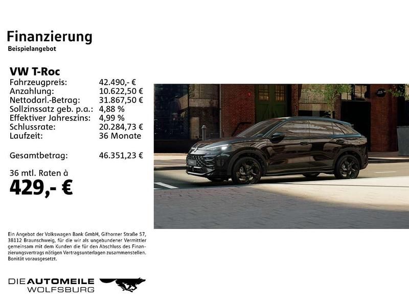 Neu VW T-Roc Style 150 PS (110 kW) 2026 Grenadillschwarz metallic SUV