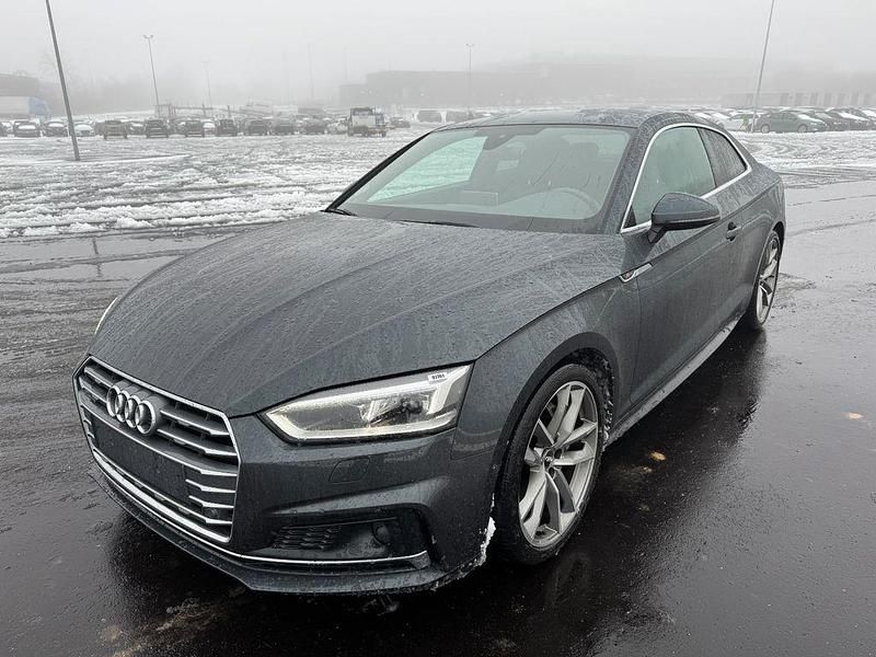 Grau Gebraucht 2018 Audi A5 Sport Coupé | 20.850 € (Superpreis) - Bild 1/3