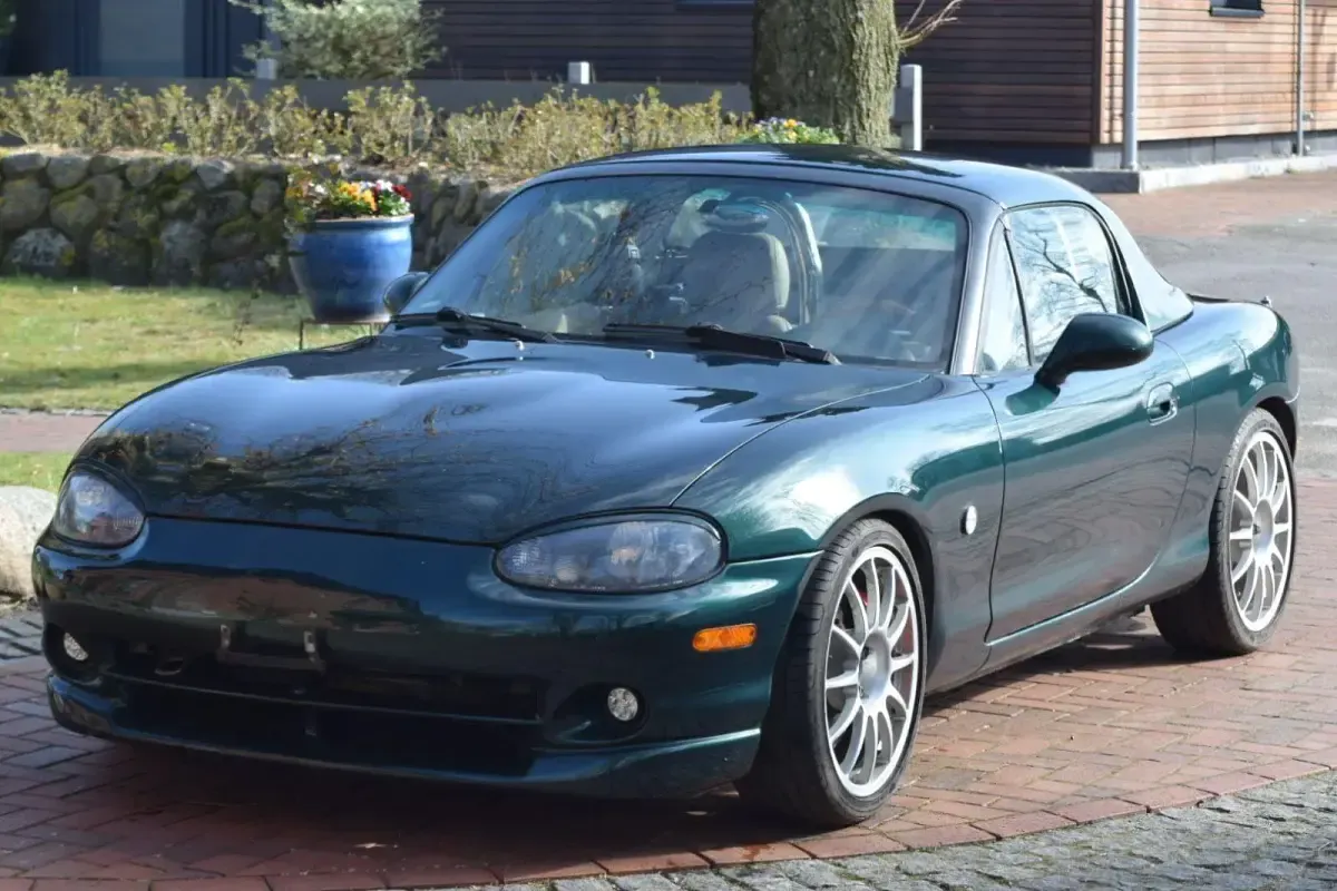 Gebraucht Mazda MX5 200 PS (147 kW) 2000 Grün Cabrio
