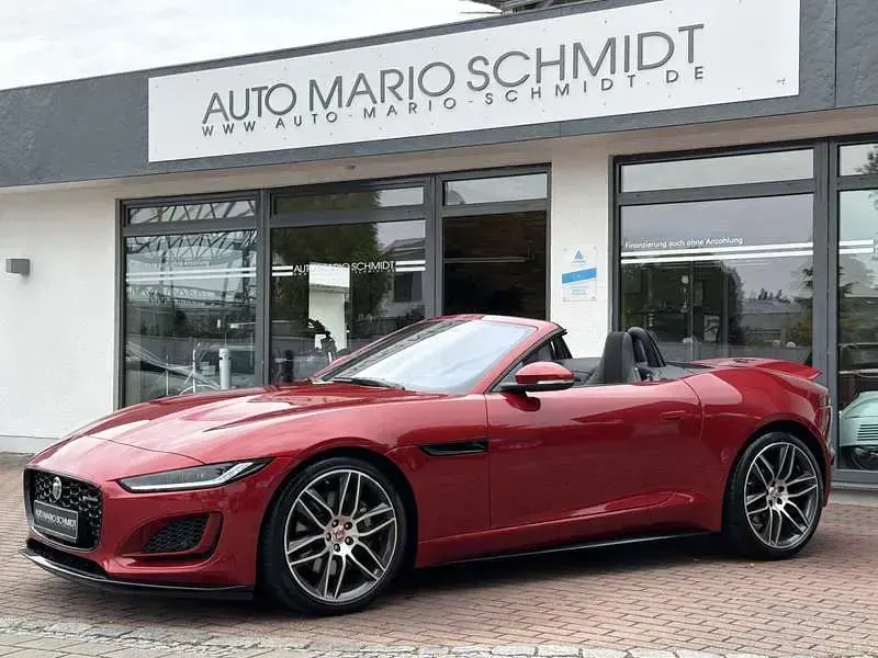 Gebraucht Jaguar F-Type R-Dynamic 300 PS (220 kW) 2022 Rot firenze red (metallic) Cabrio