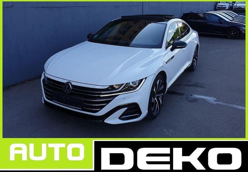 Pure white Gebraucht 2021 VW Arteon R-line Limousine | 29.670 € (Fairer Preis) - Bild 1/4