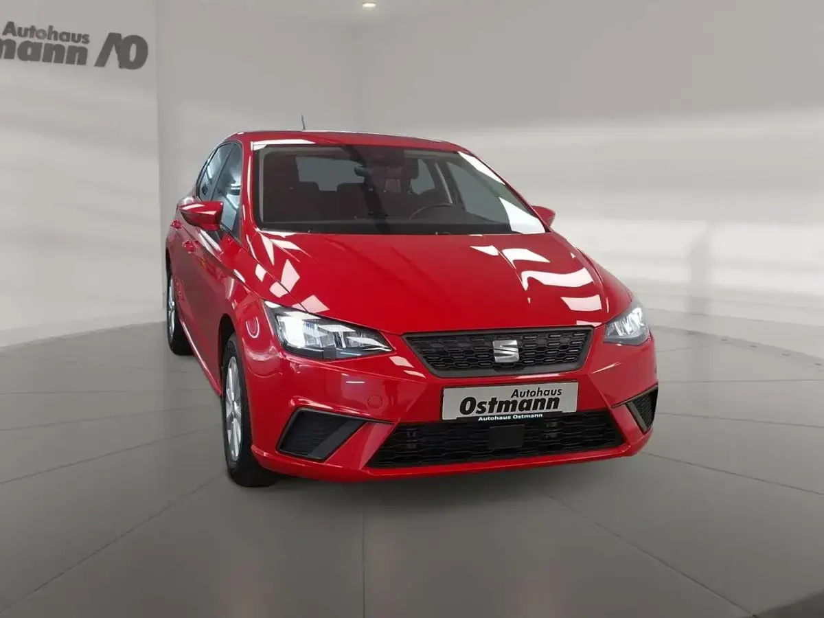Gebraucht Seat Ibiza Style 95 PS (69 kW) 2023 Reinrot Kleinwagen