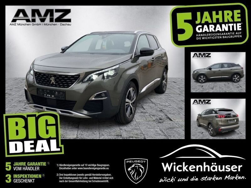 Lackierung smart grey/metallic klarlack Gebraucht 2020 Peugeot 3008 Allure SUV | 21.490 € (Fairer Preis) - Bild 1/4