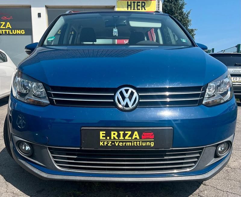 Gebraucht VW Touran Cross 105 PS (77 kW) 2011 Blau Van / Kleinbus