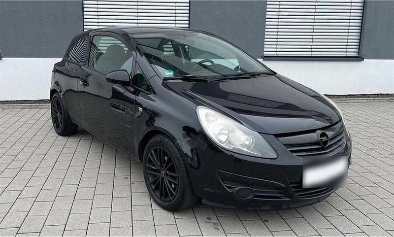 Gebraucht Opel Corsa 90 PS (66 kW) 2010 Schwarz Kleinwagen