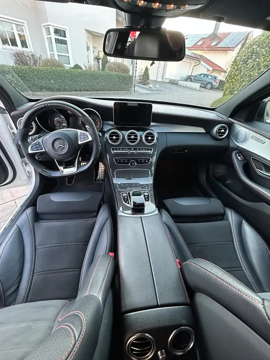 Gebraucht Mercedes C43 AMG AMG 367 PS (269 kW) 2018 Weiß Kombi