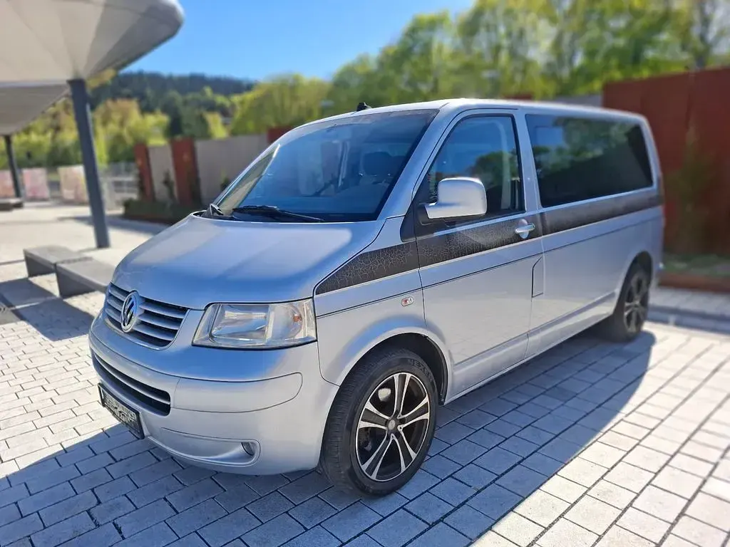 Second-hand VW T5 131 CP (96 kW) 2007 Argintiu Van