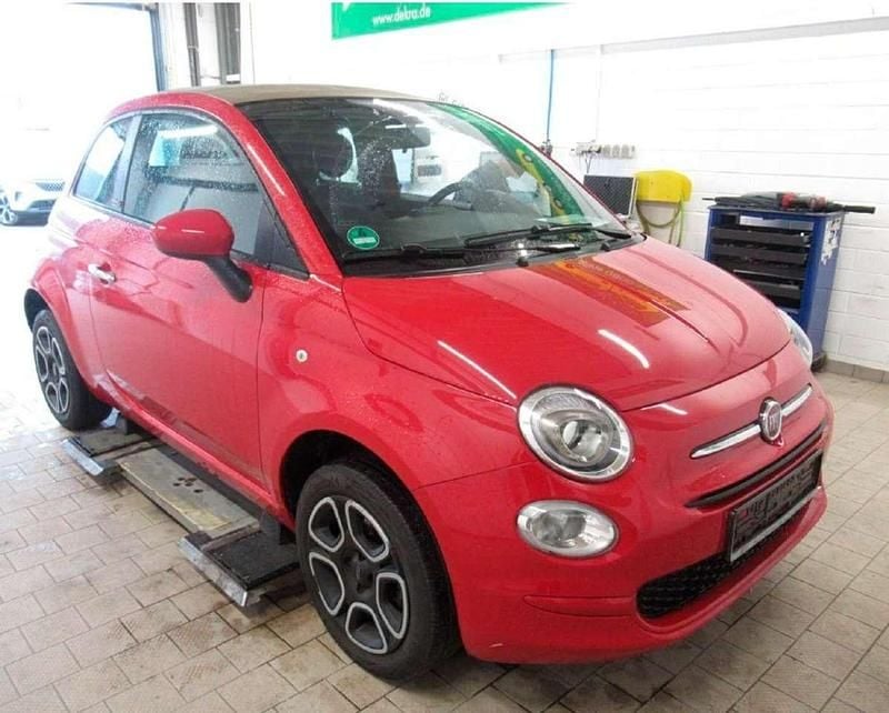 Rot Gebraucht 2023 Fiat 500C Club Cabrio | 12.997 € (Superpreis) - Bild 1/3