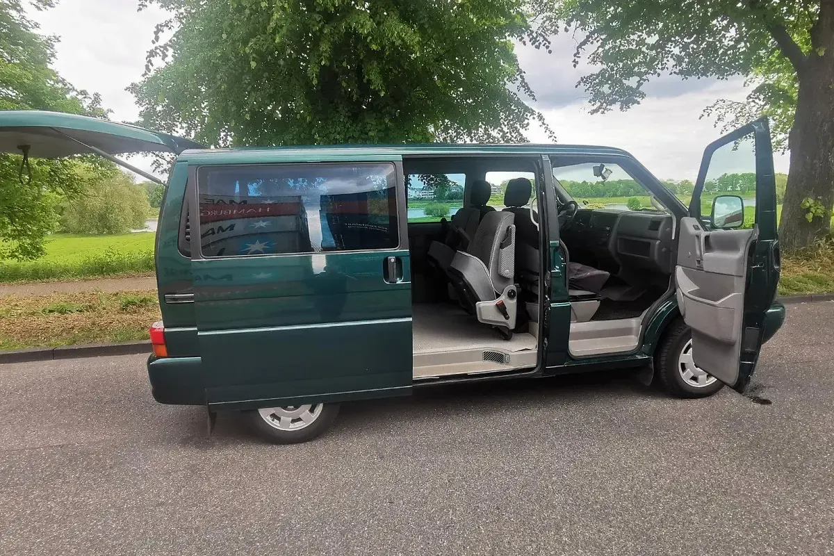 Gebraucht VW Multivan 141 PS (103 kW) 1997 Grün Van / Kleinbus