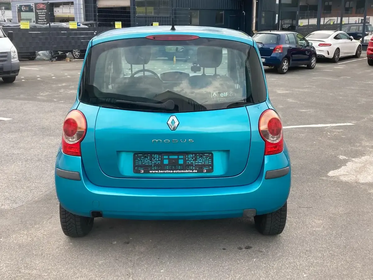 Gebraucht Renault Modus 75 PS (55 kW) 2004 Blau Van / Kleinbus