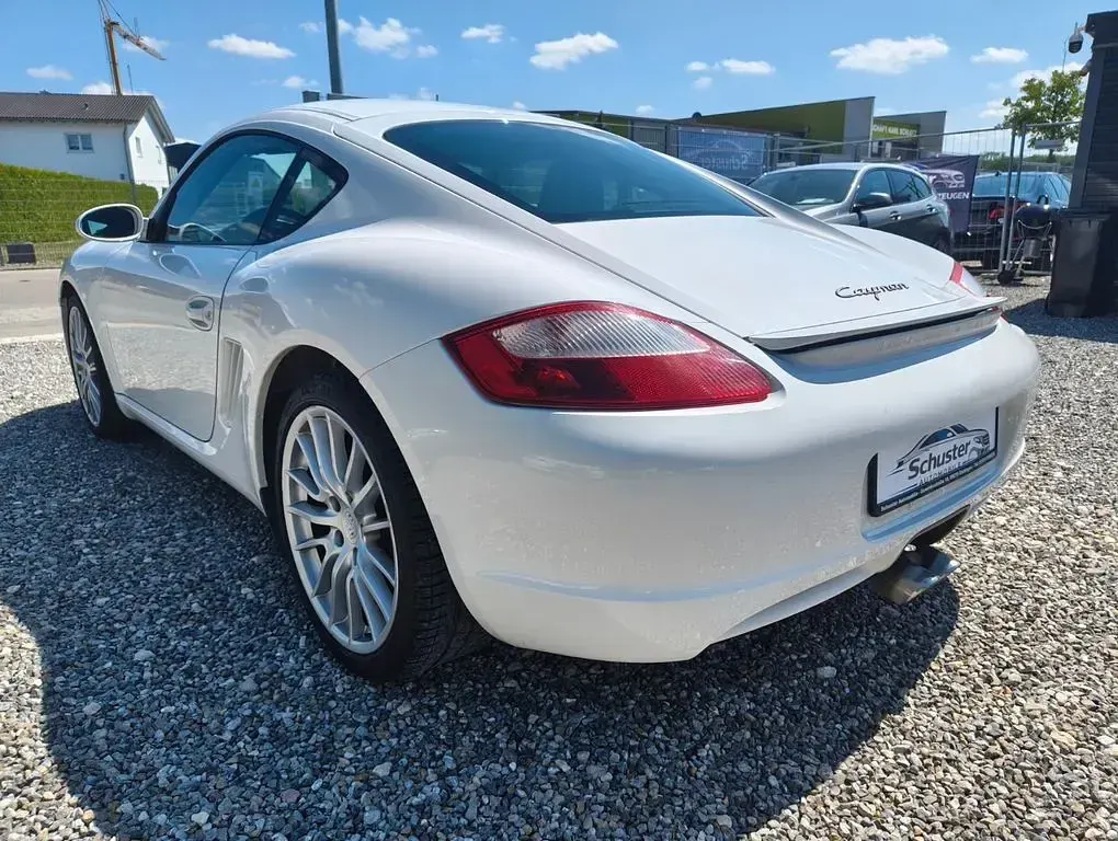 Gebraucht Porsche Cayman Basis 245 PS (180 kW) 2009 Weiß Coupé