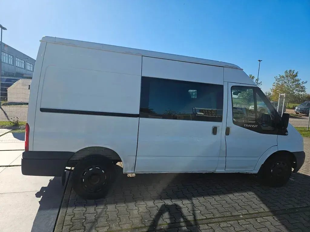 Gebraucht Ford Transit 101 PS (74 kW) 2013 Weiß Van / Kleinbus