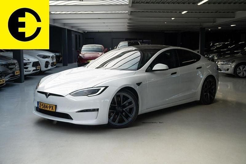 Gebraucht Tesla Model S Plaid+ 759 kW (1033 PS) 2022 Weiß Kleinwagen