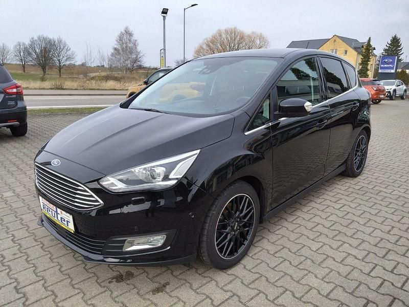Gebraucht Ford C-MAX Titanium 150 PS (110 kW) 2019 Schwarz Van / Kleinbus