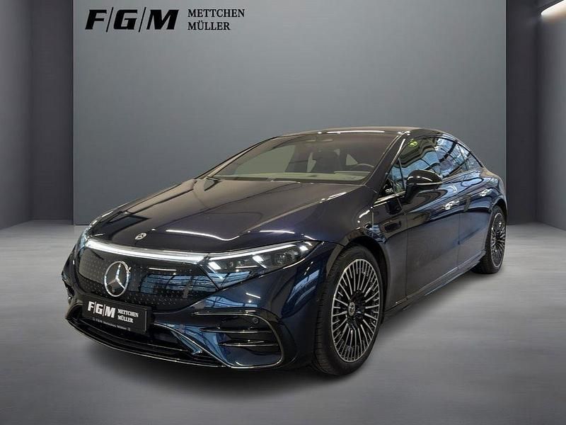 Gebraucht Mercedes EQS450+ AMG line 244 kW (333 PS) 2023 Blau Limousine