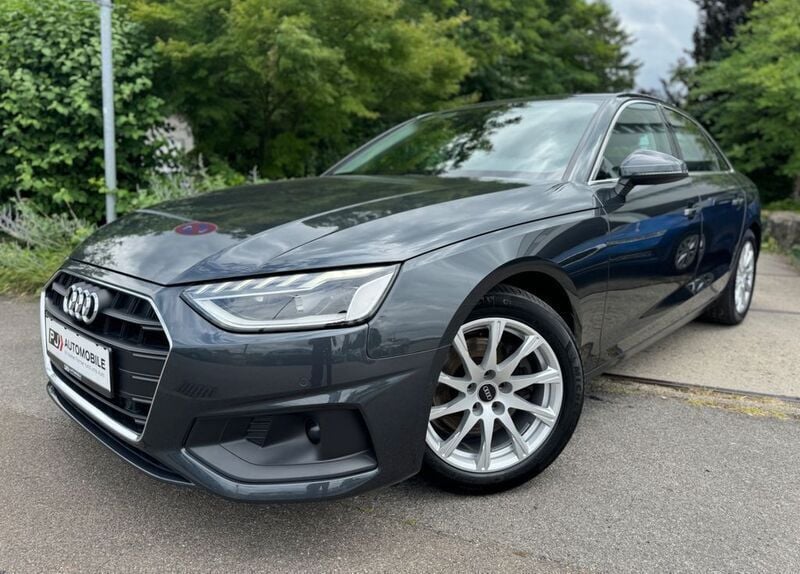 Grau Gebraucht 2021 Audi A4 Basis Limousine | 22.999 € (Superpreis) - Bild 1/4