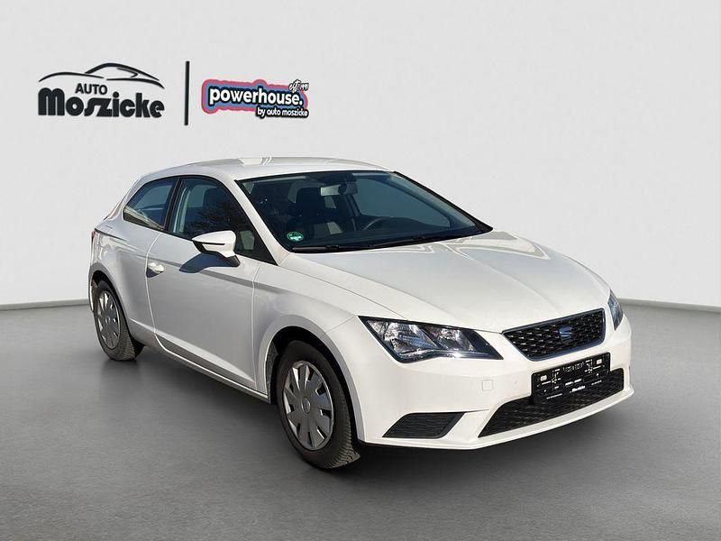 Usata Seat Leon SC Reference 110 CV (80 kW) 2014 Bianco Utilitaria