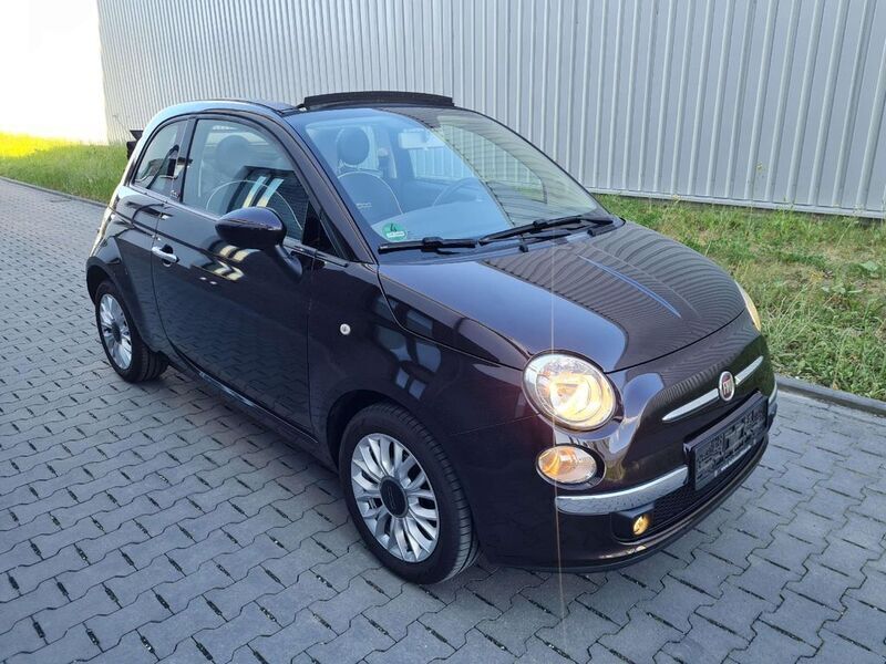 Violet Gebraucht 2014 Fiat 500 Lounge Cabrio | 6.399 € (Guter Preis) - Bild 1/4