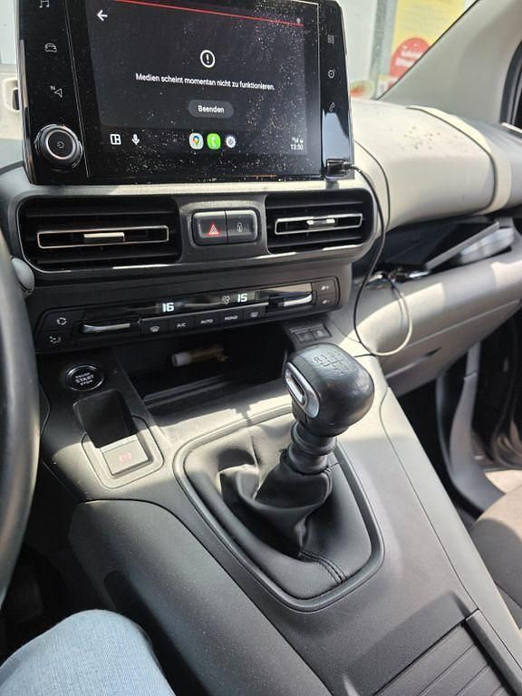 Gebraucht Citroën Berlingo PureTech 110 PS (80 kW) 2019 Schwarz Van / Kleinbus