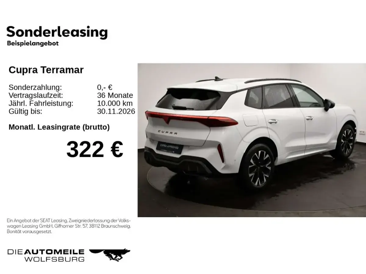 Gebraucht Cupra Terramar 150 PS (110 kW) 2025 Eisweiß SUV