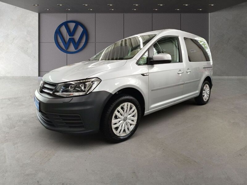 Gebraucht VW Caddy Trendline 150 PS (110 kW) 2019 Reflexsilber metallic Van / Kleinbus