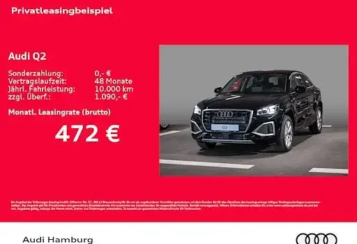 Neu Audi Q2 Advanced Plus 150 PS (110 kW) 2026 Schwarz SUV