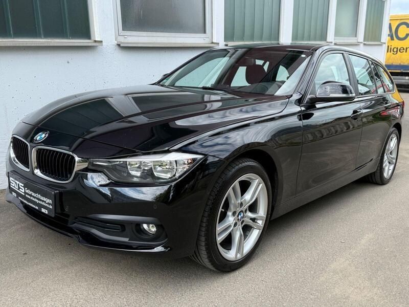 Schwarz Gebraucht 2016 BMW 320 Advantage Kombi | 15.495 € (Fairer Preis) - Bild 1/4