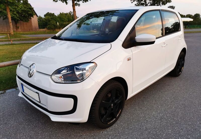 Weiß Gebraucht 2015 VW up! move up! Kleinwagen | 7.297 € (Fairer Preis) - Bild 1/4