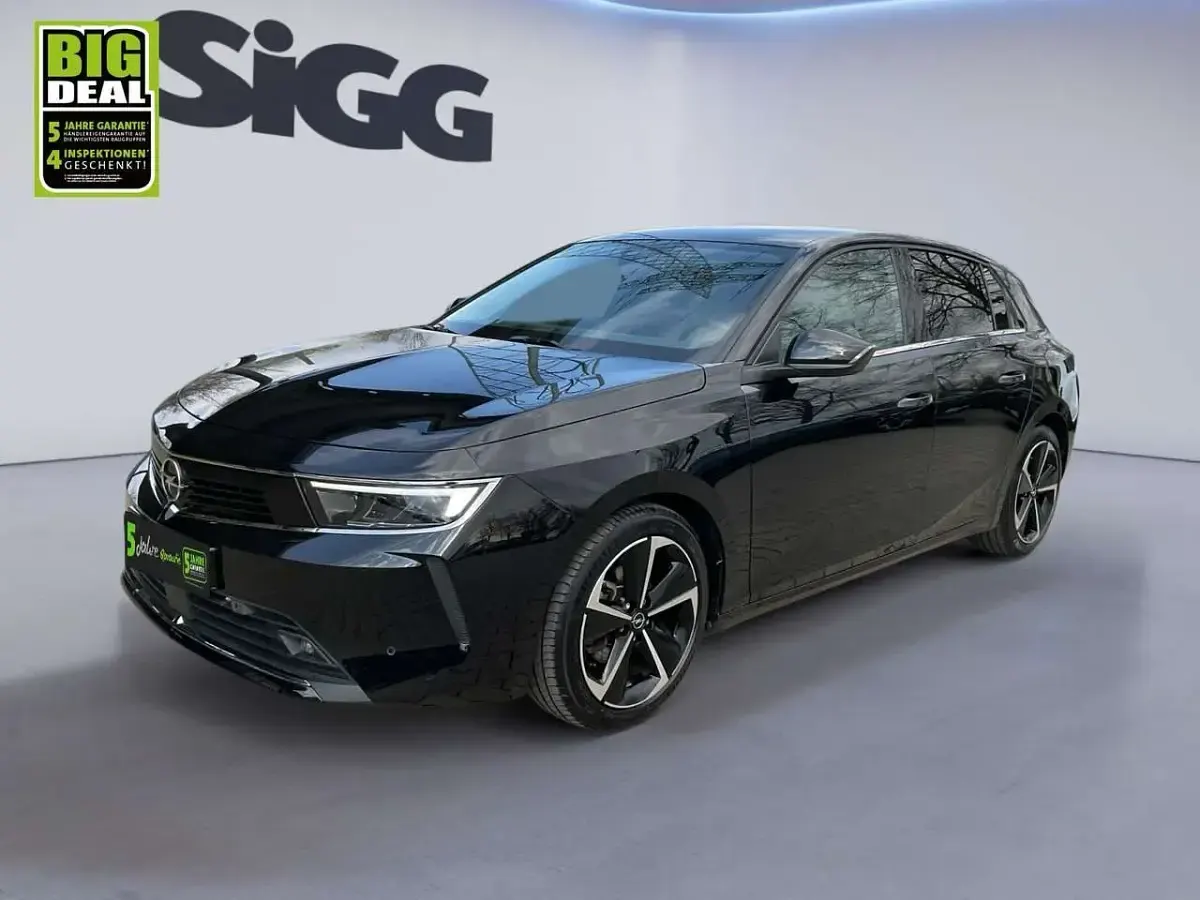 Usata Opel Astra Elegance 131 CV (96 kW) 2023 Nero Berlina